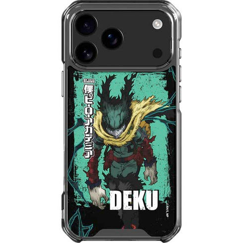 My Hero Academia Dark Deku Season 6 iPhone 18 Pro Max Clear Case