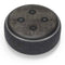 Dark Iron Grey Concrete Amazon Echo Dot Skin