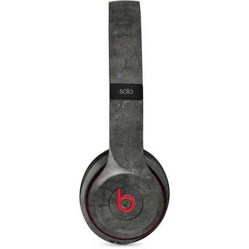 Dark Iron Grey Concrete Beats Solo 3 Wireless Skin