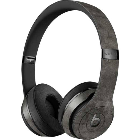 Dark Iron Grey Concrete Beats Solo 3 Wireless Skin
