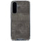 Dark Iron Grey Concrete Galaxy A36 5G Clear Case