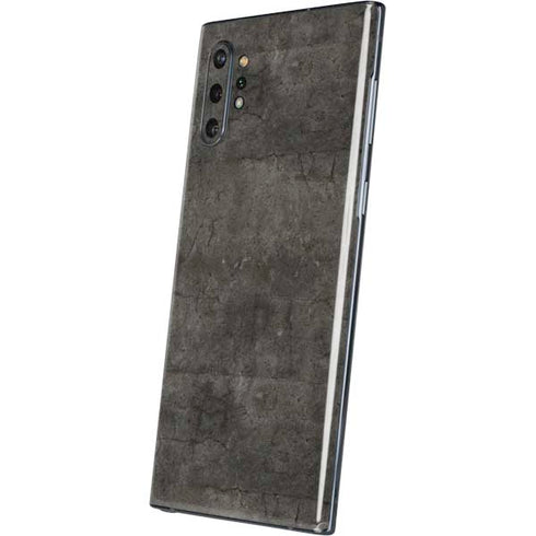Dark Iron Grey Concrete Galaxy Note 10 Plus Skin