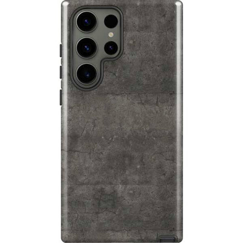 Dark Iron Grey Concrete Galaxy S23 Ultra Pro Case