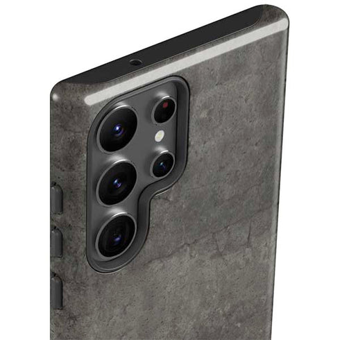 Dark Iron Grey Concrete Galaxy S23 Ultra Pro Case
