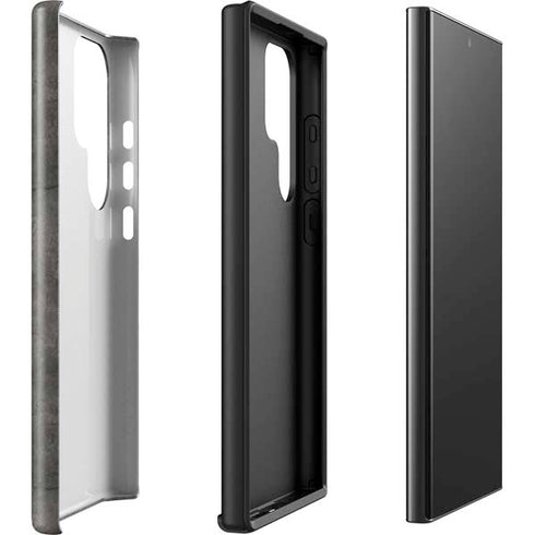 Dark Iron Grey Concrete Galaxy S23 Ultra Pro Case
