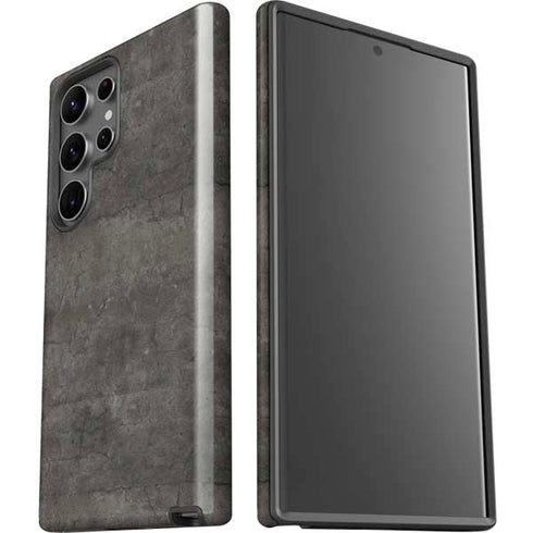 Dark Iron Grey Concrete Galaxy S23 Ultra Pro Case