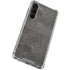Dark Iron Grey Concrete Galaxy S24 FE Clear Case