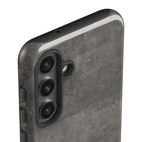 Dark Iron Grey Concrete Galaxy S25 Impact Case