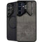 Dark Iron Grey Concrete Galaxy S25 Plus Kickstand Case