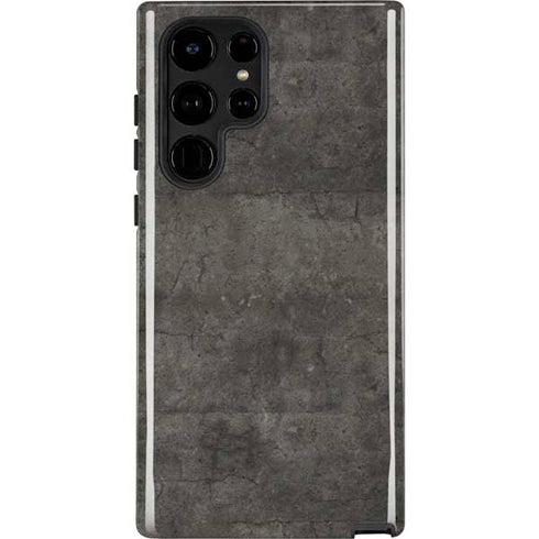 Dark Iron Grey Concrete Galaxy S25 Ultra Impact Case