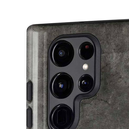 Dark Iron Grey Concrete Galaxy S25 Ultra Impact Case