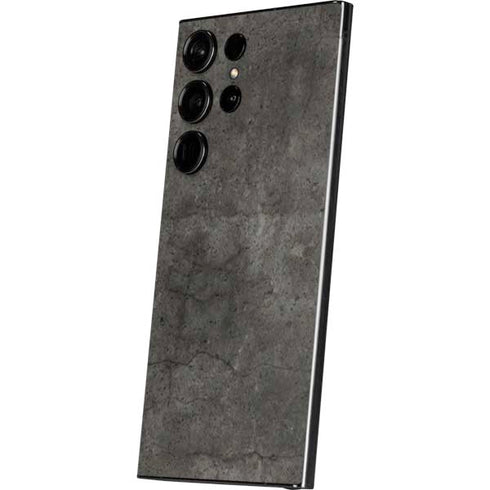 Dark Iron Grey Concrete Galaxy S24 Ultra Skin