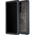 Dark Iron Grey Concrete Galaxy S24 Ultra Waterproof Case