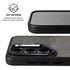 Dark Iron Grey Concrete Galaxy S26 Kickstand Case