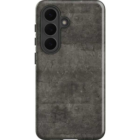 Dark Iron Grey Concrete Galaxy S26 Plus Impact Case