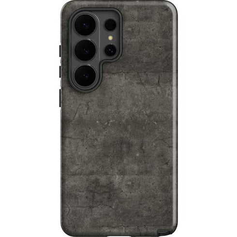 Dark Iron Grey Concrete Galaxy S26 Ultra Impact Case