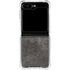Dark Iron Grey Concrete Galaxy Z Flip6 Clear Case