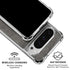Dark Iron Grey Concrete Google Pixel 10 Pro XL Clear Case