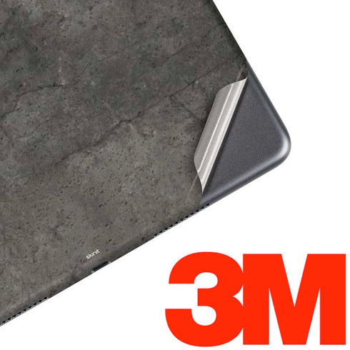 Dark Iron Grey Concrete iPad Skins