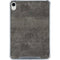 Dark Iron Grey Concrete iPad 11th Gen (2025) Clear Case