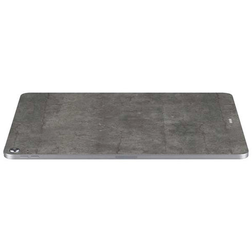 Dark Iron Grey Concrete Apple iPad Air Skin