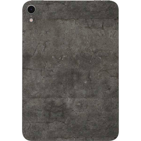 Dark Iron Grey Concrete Apple iPad Mini Skin