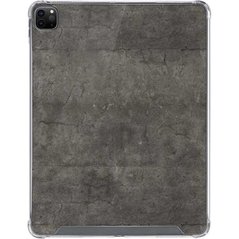 Dark Iron Grey Concrete iPad Cases