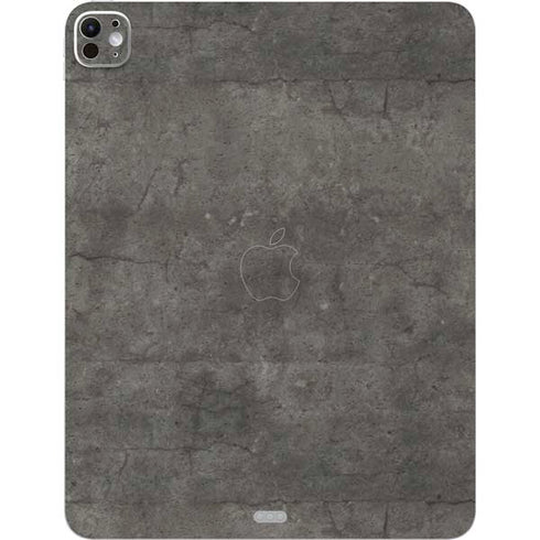 Dark Iron Grey Concrete iPad Pro 13in M4 (2024) Skin