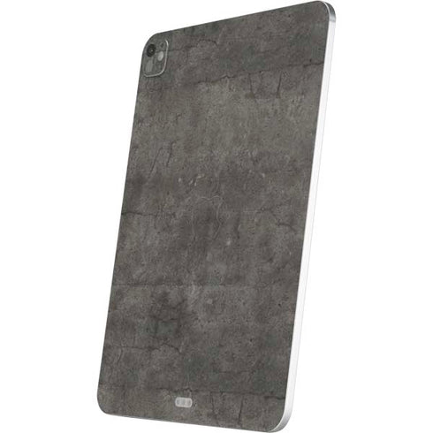Dark Iron Grey Concrete iPad Pro 13in M4 (2024) Skin