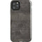 Dark Iron Grey Concrete iPhone Cases
