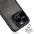 Dark Iron Grey Concrete iPhone 13 Pro Kickstand Case