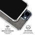 Dark Iron Grey Concrete iPhone 15 Clear Case