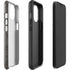 Dark Iron Grey Concrete iPhone 15 Impact Case