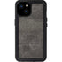 Dark Iron Grey Concrete iPhone 15 Plus Waterproof Case