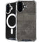 Dark Iron Grey Concrete iPhone 16 MagSafe Case