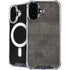 Dark Iron Grey Concrete iPhone 16 MagSafe Case