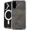 Dark Iron Grey Concrete iPhone 16 Plus MagSafe Case