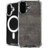 Dark Iron Grey Concrete iPhone 16 Plus MagSafe Case