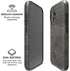 Dark Iron Grey Concrete iPhone 16 Plus Magsafe Impact Case