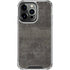 Dark Iron Grey Concrete iPhone 16 Pro Clear Case