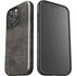 Dark Iron Grey Concrete iPhone 16 Pro Impact Case