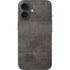 Dark Iron Grey Concrete iPhone 16 Skin