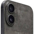 Dark Iron Grey Concrete iPhone 16 Skin