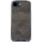 Dark Iron Grey Concrete iPhone 16e Clear Case