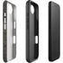 Dark Iron Grey Concrete iPhone 16e Impact Case