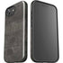 Dark Iron Grey Concrete iPhone 16e Impact Case