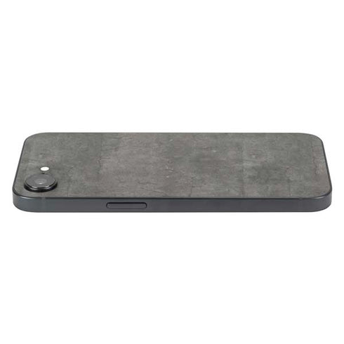 Dark Iron Grey Concrete iPhone 16e Skin