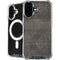 Dark Iron Grey Concrete iPhone 17 MagSafe Case