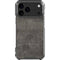 Dark Iron Grey Concrete iPhone 18 Pro Max Clear Case