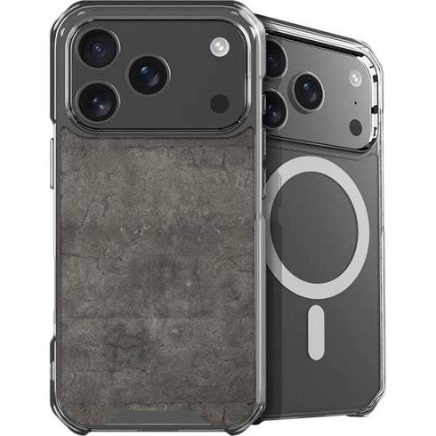 Dark Iron Grey Concrete iPhone 18 Pro Max MagSafe Case